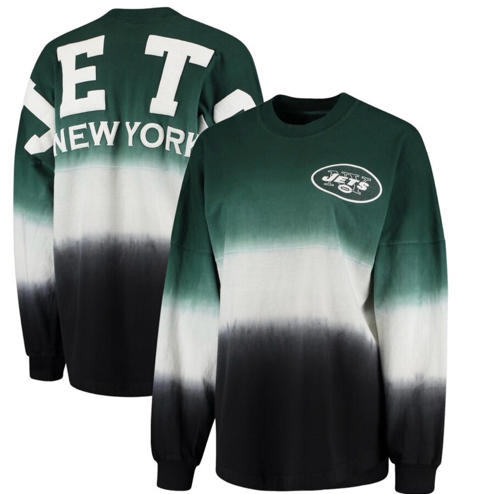 New York Jets NFL Pro Line by Fanatics Women’s Spirit Jersey Long Sleeve Shirt